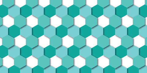 Abstract. Embossed Hexagon , honeycomb background. light and shadow