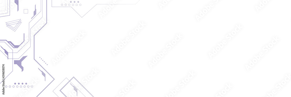 Poster abstract technology futuristic background consist with geometric pattern.