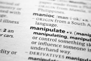 Word or phrase Manipulate in a dictionary.