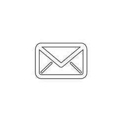 envelope icon vector illustration for graphic design and websites