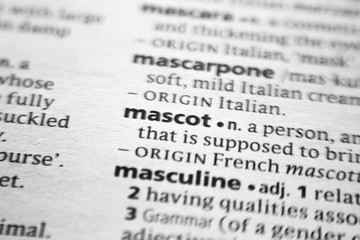 Word or phrase Mascot in a dictionary.
