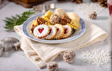 Czech christmas sweet cookies