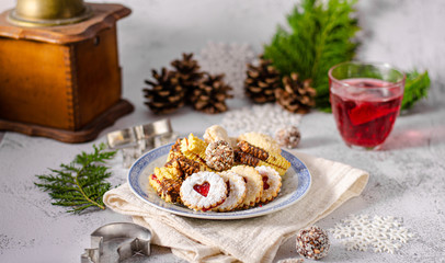 Czech christmas sweet cookies