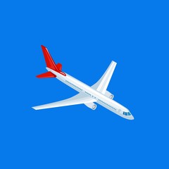 plane illustration vector solid grey