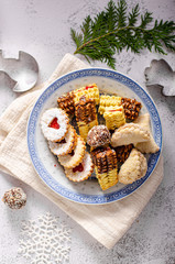 Czech christmas sweet cookies