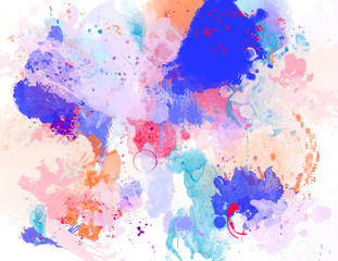 abstract splatter background