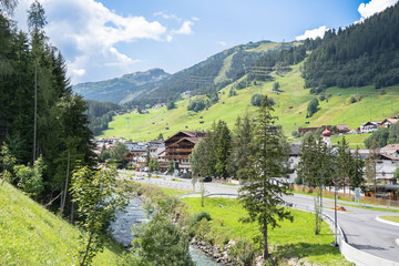 Saint Anton am Arlberg in Austria