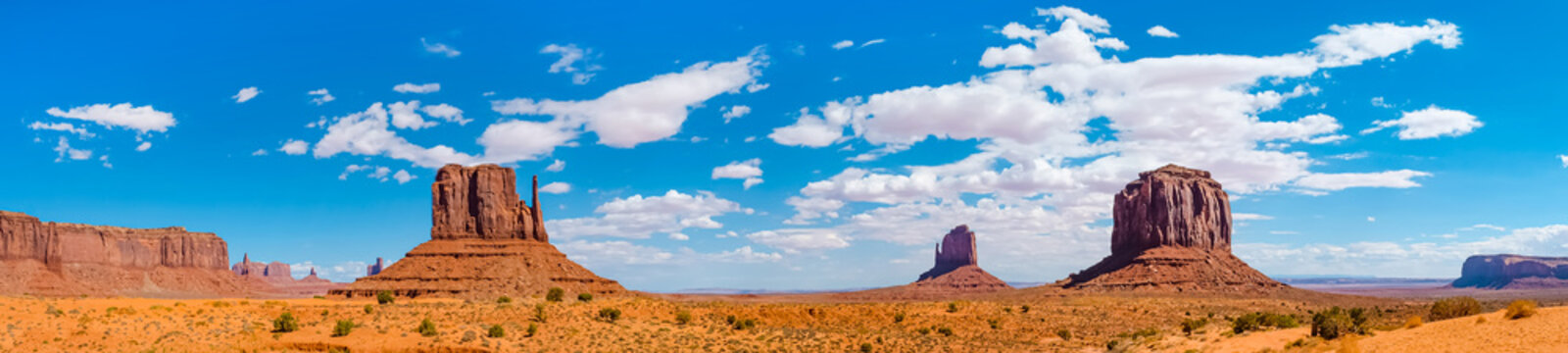 Landscape of Monument valley. Navajo tribal park, USA.