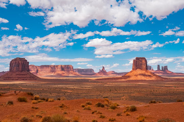 Landscape of Monument valley. Navajo tribal park, USA.