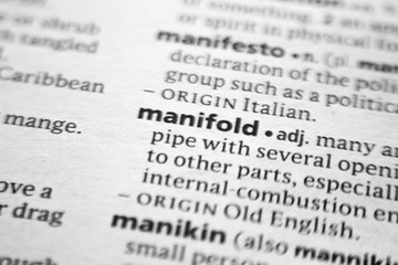 Word or phrase Manifold in a dictionary.
