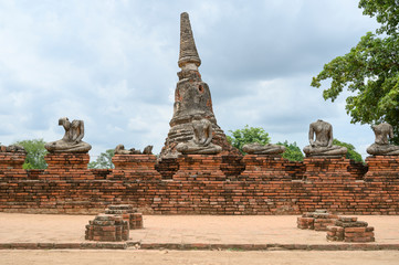 Fototapeta na wymiar Phra Nakhon SI Ayutthaya ancient .