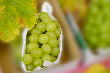 .Green grapes