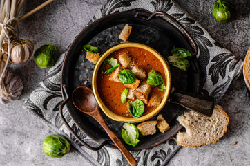 Delicious homemade goulash soup