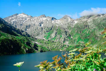 Obraz na płótnie Canvas Lovely alpine landscape
