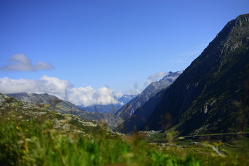 Lovely alpine landscape