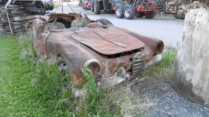 Rostiges Auto 
