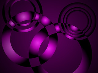 Modern gradient illusory background with geometric shapes. EPS 10 vector illustration.