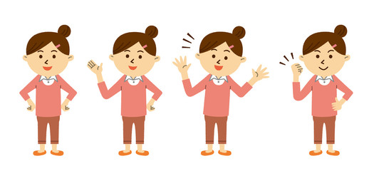 05_03_若い女性_ご機嫌セット