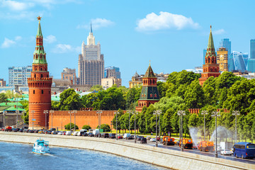 Obraz premium Moscow cityscape