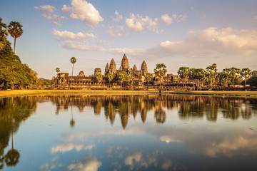 Fototapeta na wymiar Sunset of Angkor Wat, Cambodia