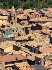 Longobucco, village in the Sila natural park, Calabria
