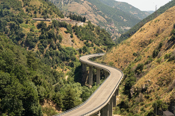 Valley near Longobucco, Calabria, Italy