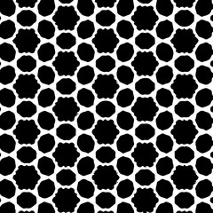 Seamless vector pattern in ornamental style. Geometric desing texture for gift.