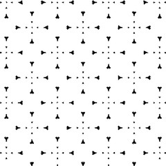 Obraz premium Seamless vector pattern in ornamental style. Geometric desing texture for gift.