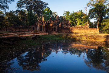 Fototapeta na wymiar Banteay Srei, Angkor Wat, Cambodia
