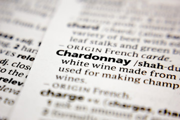 Word or phrase Chardonnay in a dictionary.