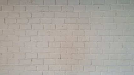 Fototapeta na wymiar white brick wall texture vintage style.