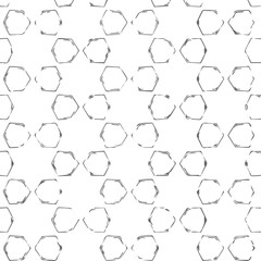 Seamless vector pattern in ornamental style. Geometric desing texture for gift.