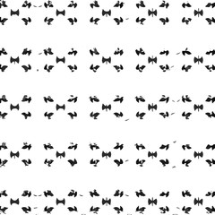 Obraz na płótnie Canvas Seamless vector pattern in ornamental style. Geometric desing texture for gift.