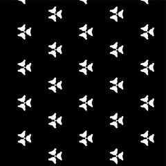 Seamless vector pattern in ornamental style. Geometric desing texture for gift.