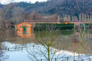 The devastating effect of a flood 