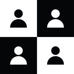 User icon for web and mobile