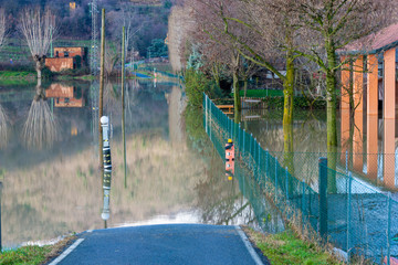 The devastating effect of a flood 