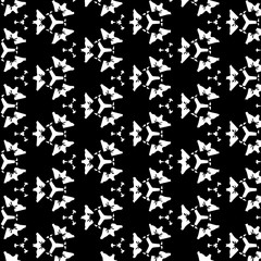 Seamless vector pattern in ornamental style. Geometric desing texture for gift.