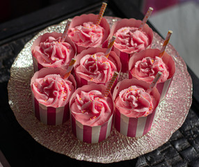 Pink Lemonade Cupcakes