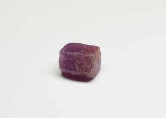 Ruby from Guinea Conakry natural raw gemstone crystal