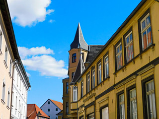 Fototapeta na wymiar Häuser ein historischen Altstadt