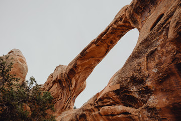 Double O Arch, arche naturelle du parc national Arches dans l'Utah