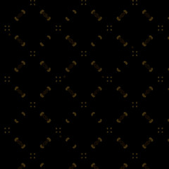 Seamless vector pattern in ornamental style. Geometric desing texture for gift.