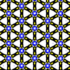 Seamless vector pattern in ornamental style. Geometric desing texture for gift.