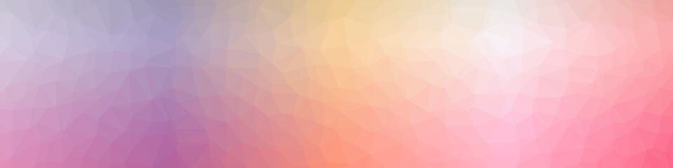 Obraz premium Abstract Trianglify gradient Generative Art background illustration