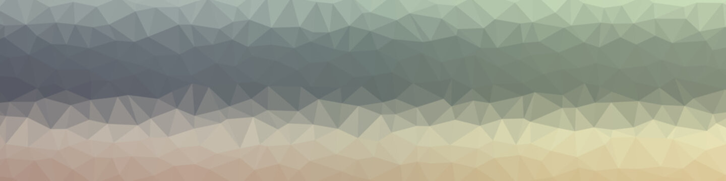 Abstract Trianglify gradient Generative Art background illustration