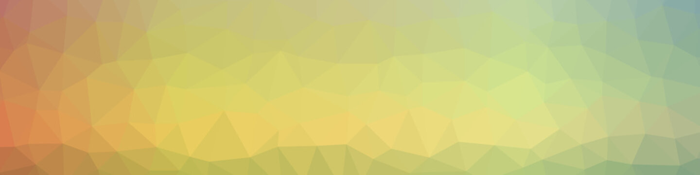 Abstract Trianglify gradient Generative Art background illustration