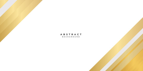 White Gold Silver Box Rectangle Abstract Background Vector Presentation Design