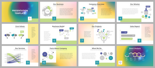 Business presentation templates