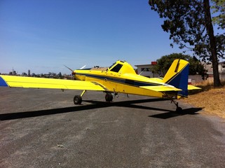 Turboprop aircraft used for forest firefighting